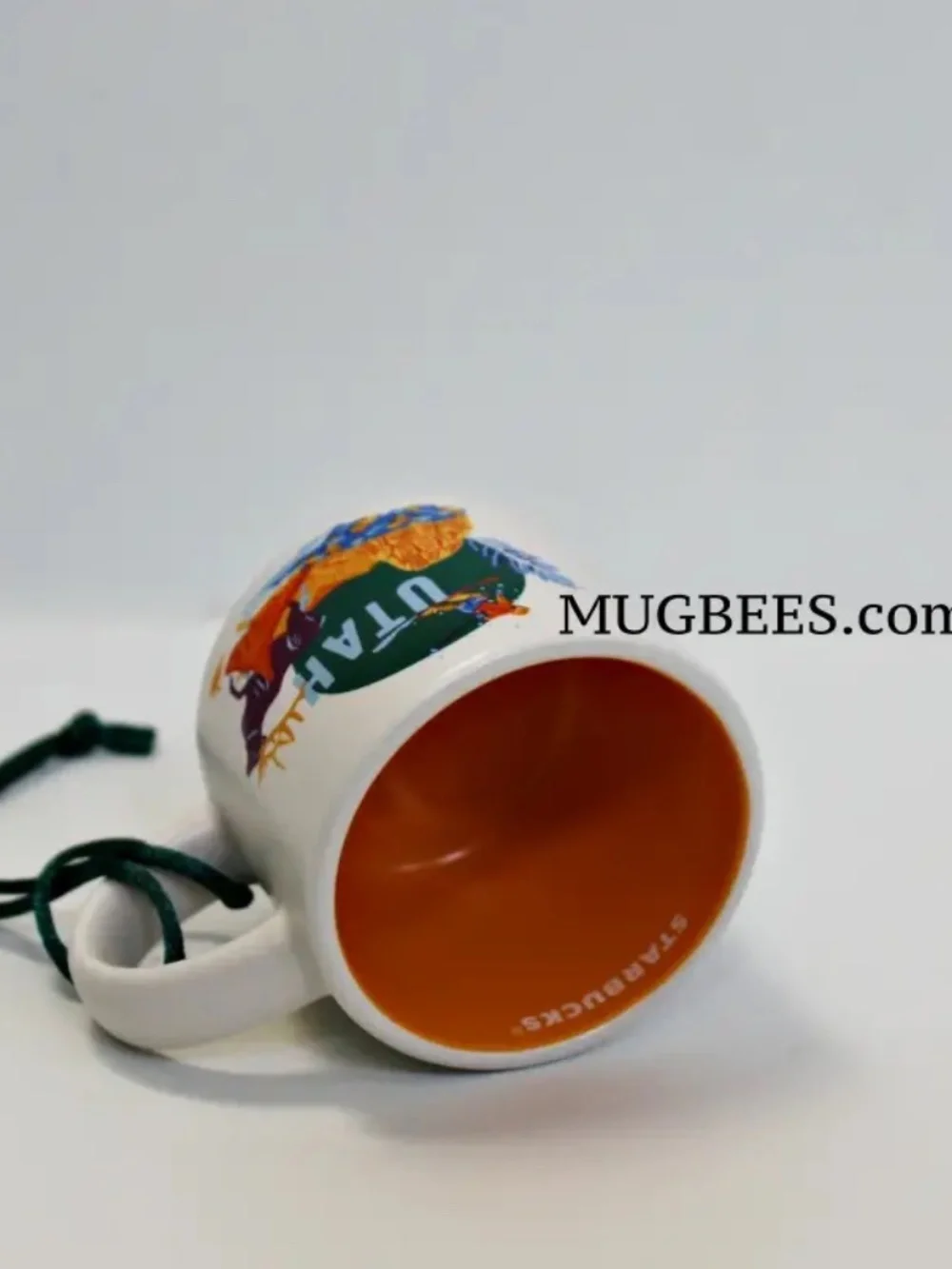 Starbucks Discovery Series Ornament UTAH Ceramic Demi Cup 2oz NEW